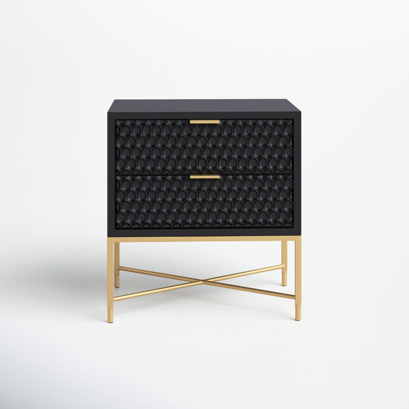 Capra 2 Drawer Nightstand & Reviews AllModern